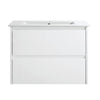 Yoko Matte White 750mm Vanity