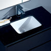 Yoko 600mm-1500mmMatte Black Wall Hung Vanity