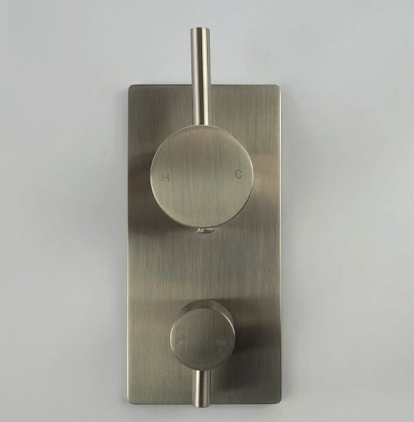 New York Wall Mixer w/ Divertor- Gun metal