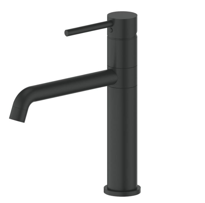 Zeon Swivel Sink Mixer - Matte Black