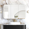 LED Maci 1200(W)x750(H) Black Shaving Cabinet - Premium Edition