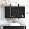 LED Maci 1200(W)x750(H) Black Shaving Cabinet - Premium Edition