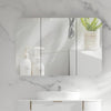 Maci 750-1200mm Matte White Shaving Cabinet