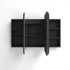 LED Maci 1200(W)x750(H) Black Shaving Cabinet - Premium Edition