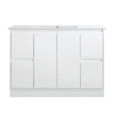 Porta 1200mm White Gloss Floor Standing Vanity