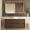 Noah 600mm-1500mm Sable Walnut Wall Hung Vanity