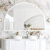 LED Half-moon 1000(H)x1500(W) Frameless Mirror