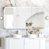 LED Maci 1500(W)x750(H) White Shaving Cabinet - Premium Edition