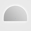 LED Half-moon 800(H)x1200(W) Frameless Mirror