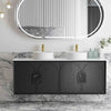 Maci 600mm-1800mm Black Oak Wall Hung Vanity