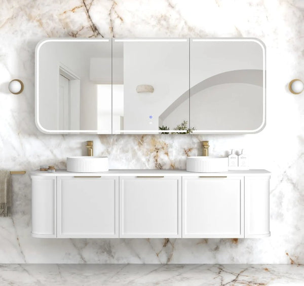LED Maci 1800(W)x750(H) Shaving Cabinet - Premium Edition