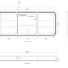 LED Maci 1800(W)x750(H) Shaving Cabinet - Premium Edition