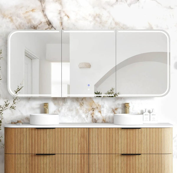 LED Maci 1800(W)x750(H) Shaving Cabinet - Premium Edition