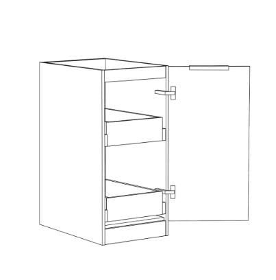 Noah Natural Oak 415 Base Cabinet With Internal Drawer