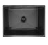 Black 580 Handmade Single Bowl Kitchen Sink