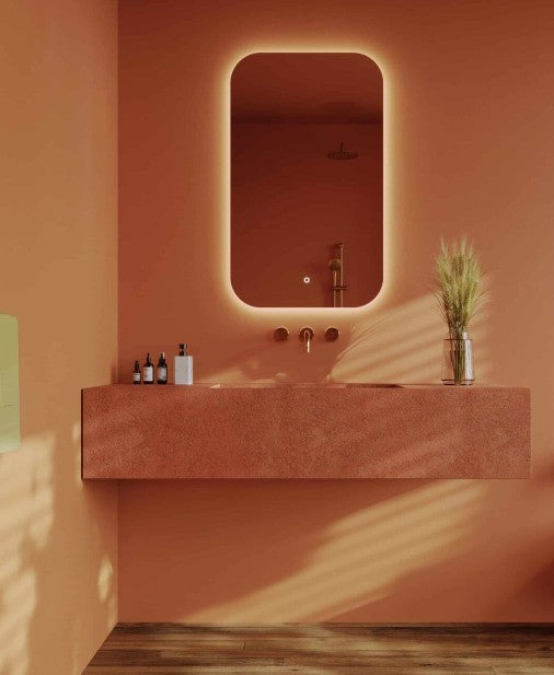Mirror custom made - Rectangle / Soft Rectangle/  Arch / Oval-Oblong  / Round