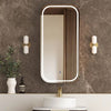 Havana Fluted 600mm-1800mm Sable Walnut Wall Hung Curve Vanity