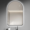 Arch 700 x 1300mm Black Framed LED Mirrror