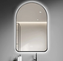 Arch 700 x 1300mm Black Framed LED Mirrror
