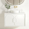 Maci Matte White 900mm Wall Hung Vanity