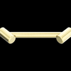 MECCA Care 215mm Brushed Brass Footrest Corner Grab Rail