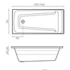 Novara Inset Bath