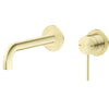 Mica Wall-Spout Combo – Curved Spout - French Gold