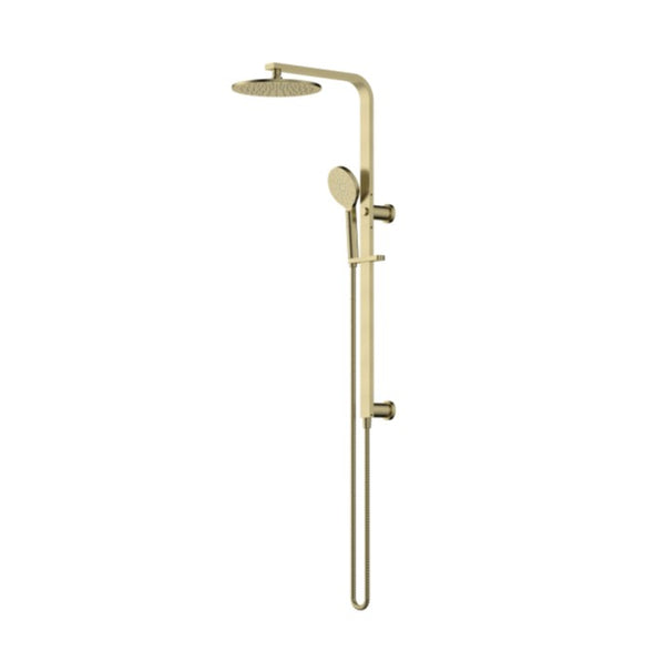 Nova Shower Column Set - Brushed Brass