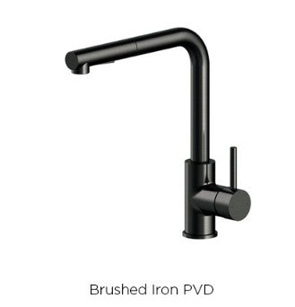 Axus Pin sink mixer with pull-out spray - 7 Colours