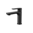 Nova Short Basin Mixer - Matte Black