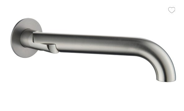 Mica Swivel Bath Spout - Brushed Nickel