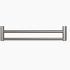 MECCA Care 600/900mm Brushed Nickel Double Grab Towel Rail