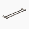 MECCA Care 600/900mm Brushed Nickel Double Grab Towel Rail