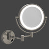 Wall Mounted 5X Magnifying Mirror - 3 colours