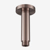 Round Ceiling Arm 100mm Length - 6 Colours