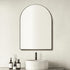 Arch 750 Matte Black Framed Mirror