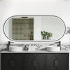 Oval 1800x750mm LED Mirror