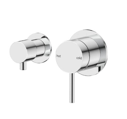 Mica Shower Mixer Diverter – Sideways - Chrome