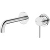 Mica Wall-Spout Combo – Curved Spout - Chrome