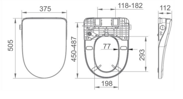 Catania Bidet Seat