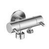 Dual Control Mini Cistern Cock Stainless Steel