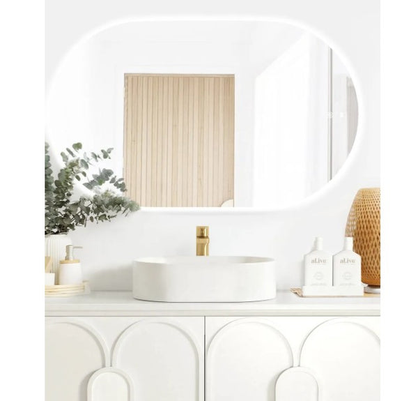 Oval 1200x750mm LED Mirror