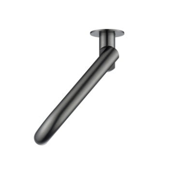 Mica Swivel Bath Spout - Gunmetal