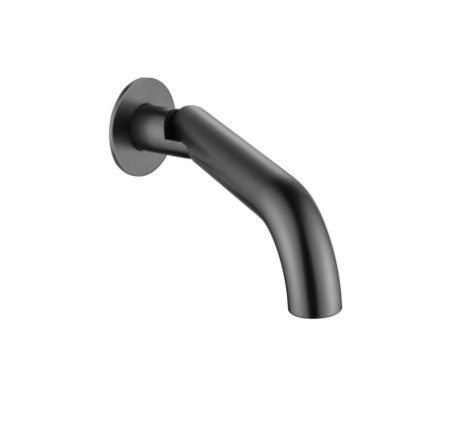 Mica Swivel Bath Spout - Gunmetal