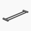 MECCA Care 600/900mm Gun Metal Double Grab Towel Rail