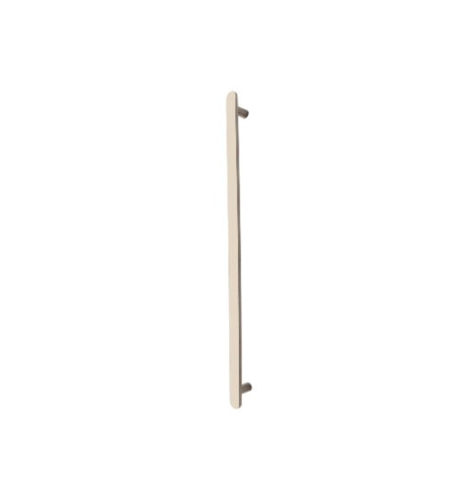 Nova Vertical Heated Towel Rail - Brushed Nickel