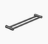 MECCA Care 600/900mm Gun Metal Double Grab Towel Rail