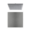 250mm Square Shower Head Gunmetal