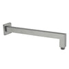 Square Shower Arm Gunmetal