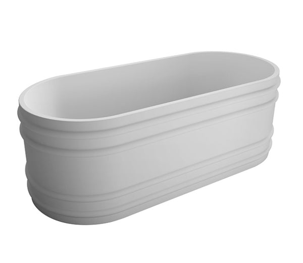 Isabel 1800mm Matte White Bath